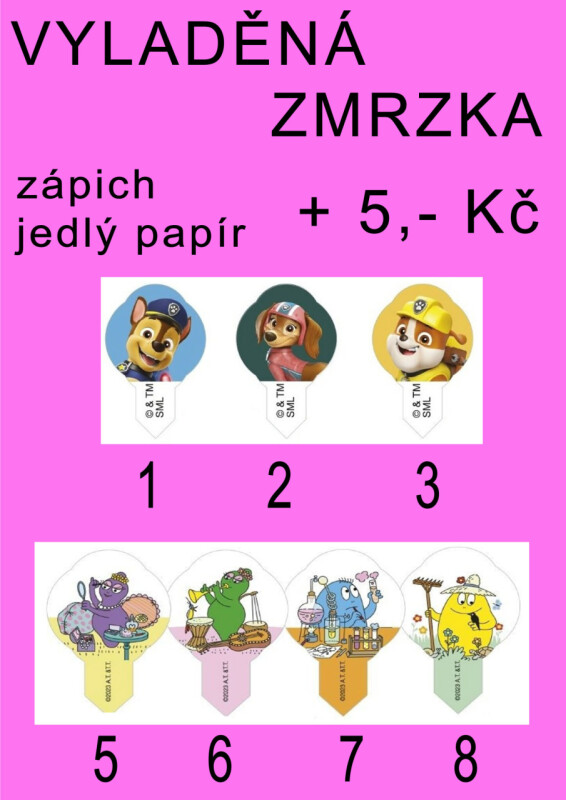 vyladena zmrzka